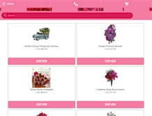 Tablet Screenshot of flowerdelight.com